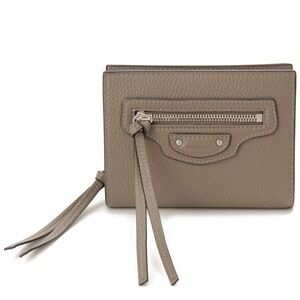 Balenciaga Bifold Wallet Gray NEO CLASSIC